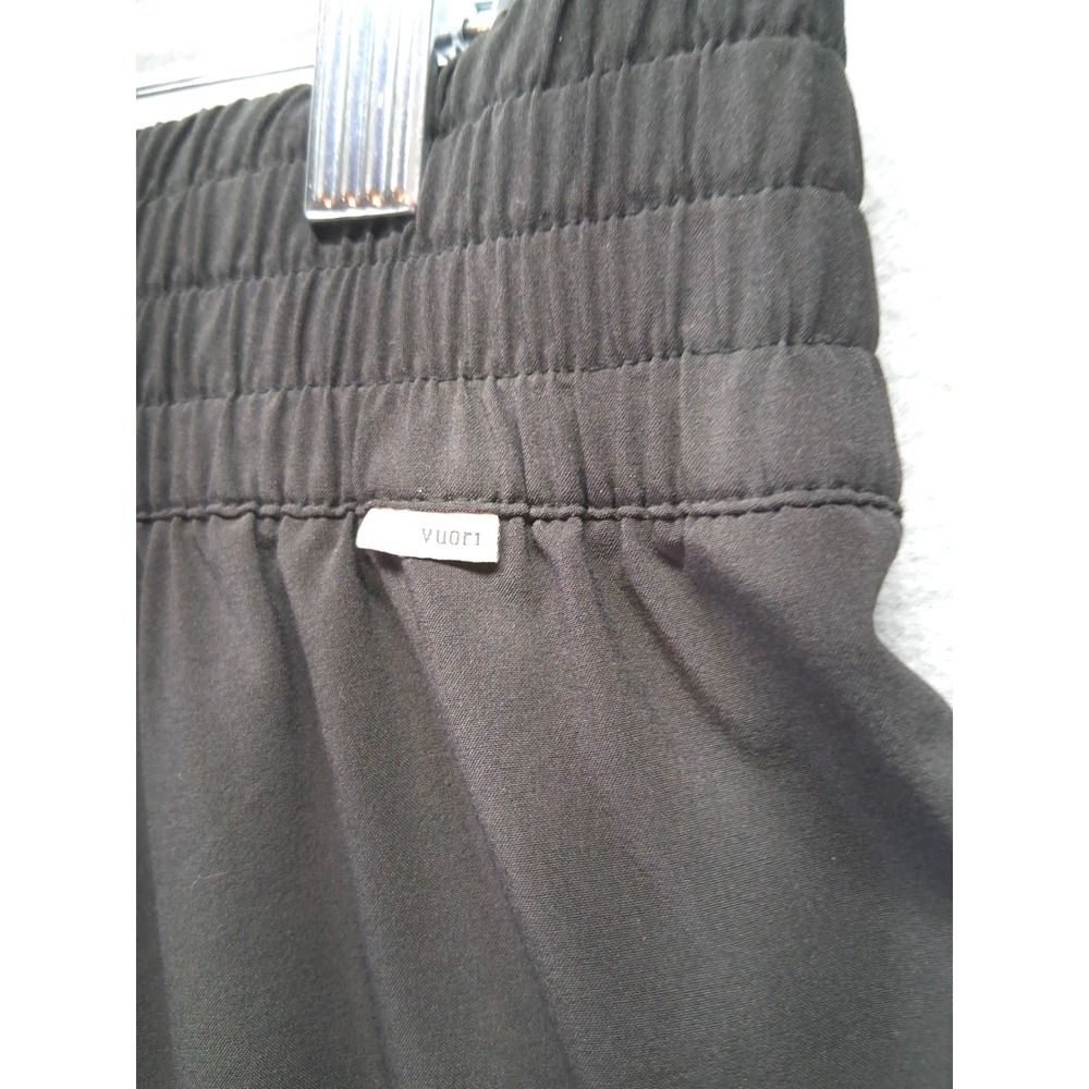 Viori Women's Pants Black Pockets Pull On High Rise Elastic Waist Size Medium - Picture 7 of 7